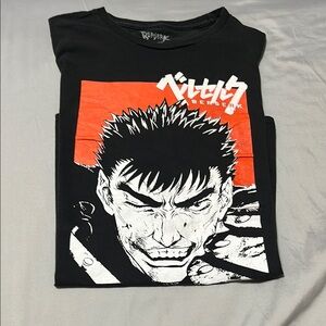 Berserk Graphic Tee - Black and Red